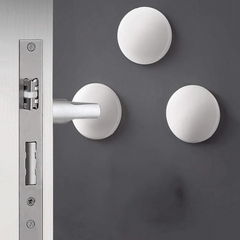 2pcs Silicone Door Stopper Self Adhesive Bumper Guard for Home Kitchen Bedroom