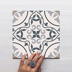 10pcs Waterproof Non Slip Tile Stickers for Bathroom Toilet Kitchen