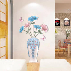 Tulip Vase Wall Sticker Home Wall Decoration Sticker
