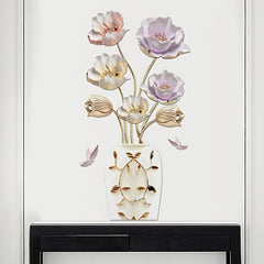 Tulip Vase Wall Sticker Home Wall Decoration Sticker