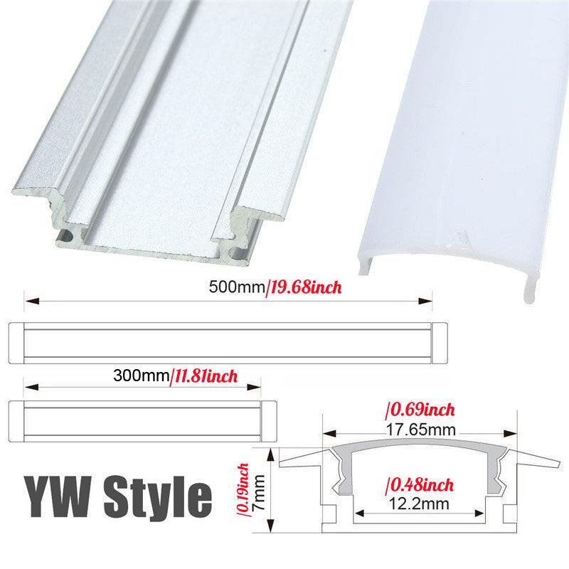 5pcs Aluminum LED Strip Light Holder Mounting Clips System