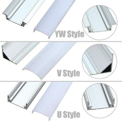 5pcs Aluminum LED Strip Light Holder Mounting Clips System