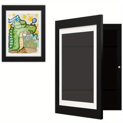 A4 Front Opening Wooden Picture Frame for Kids