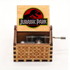 Wood Carving Hand-cranked Music Box - Ideal Gift for Couples/Friend