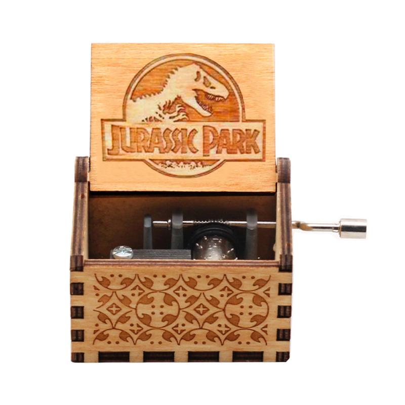 Wood Carving Hand-cranked Music Box - Ideal Gift for Couples/Friend