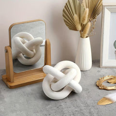 Hand Carved Wooden Chain Decoration for Home Decor
