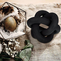 Hand Carved Wooden Chain Decoration for Home Decor