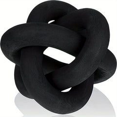 Hand Carved Wooden Chain Decoration for Home Decor