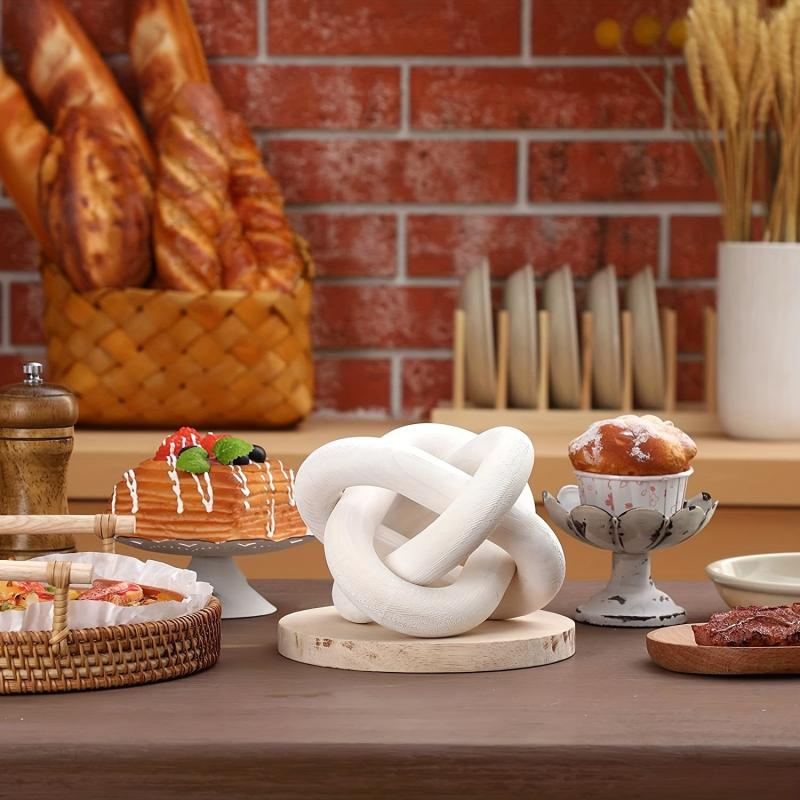 Hand Carved Wooden Chain Decoration for Home Decor