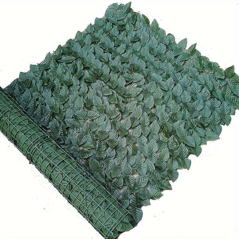 Artificial Leaf Fence Privacy Screen 19.69x118.11 Green Ivy Hedge Wall Screen