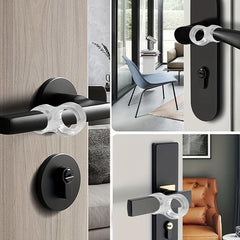 1pc Door Stop Door Handle Buffer Safety Furniture Door Stopper