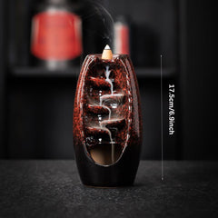 Waterfall Ceramic Incense Holder for Home Decor