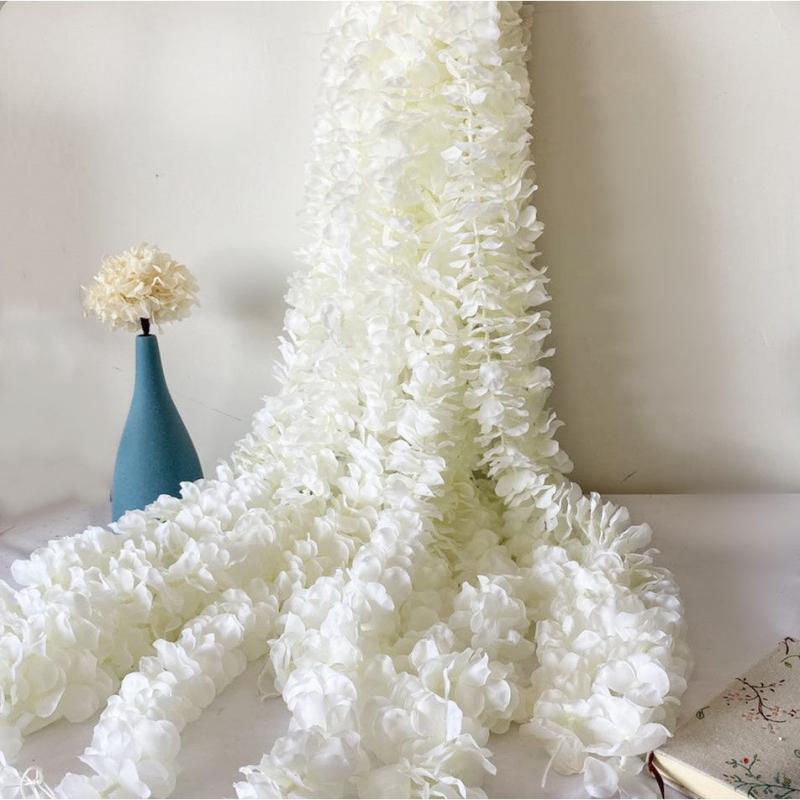10pcs Artificial Wisteria Rattan Real Touch Wisteria Rattan Room Decor Wedding