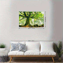 Peach Skin Forest Tree Tapestry for Home Decor