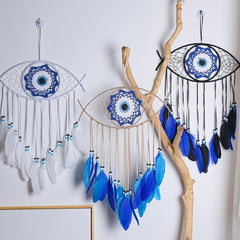 Evil Eye Dream Catcher Wall Hanging Art Decor