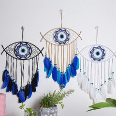 Evil Eye Dream Catcher Wall Hanging Art Decor
