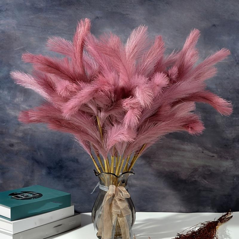 1pc Artificial Reeds Simulation Flowers DIY Bouquets For Home Room Decor Wedding