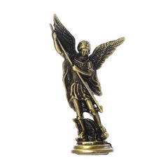 Saint Michael Archangel Zinc Alloy Statue Home Decor