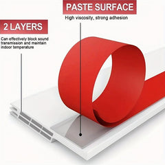 Adjustable Self Adhesive Door Bottom Seal Strip Sound Proof Draft Stopper