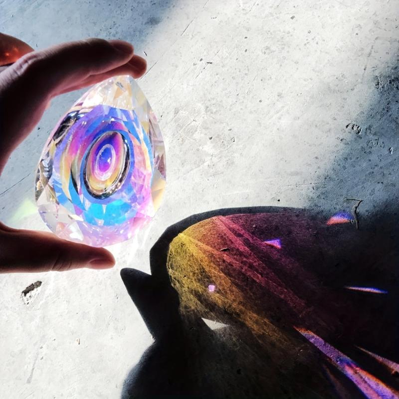 Rainbow Maker Chandelier Crystals 89mm Hanging Suncatchers