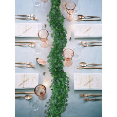 12pcs 98FT Artificial Ivy Leaves Garland for Weddings Parties and Home Decor