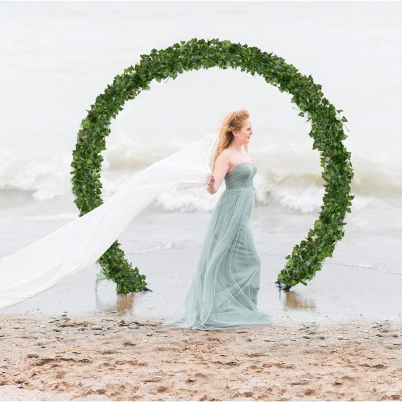 12pcs 98FT Artificial Ivy Leaves Garland for Weddings Parties and Home Decor