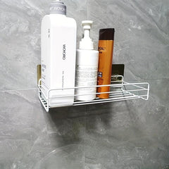 Wall Mounted Bathroom Storage Rack Stainless Steel Bathroom Shelves
