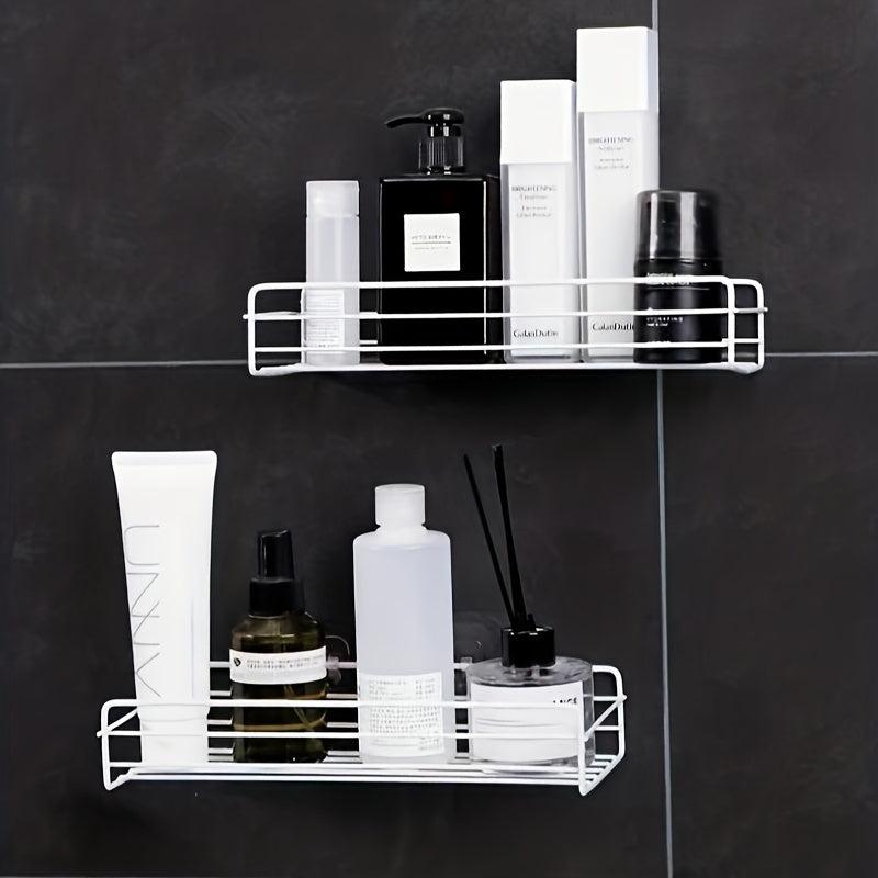 Wall Mounted Bathroom Storage Rack Stainless Steel Bathroom Shelves