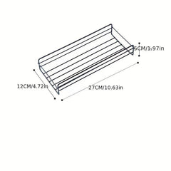 Wall Mounted Bathroom Storage Rack Stainless Steel Bathroom Shelves