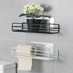 Wall Mounted Bathroom Storage Rack Stainless Steel Bathroom Shelves
