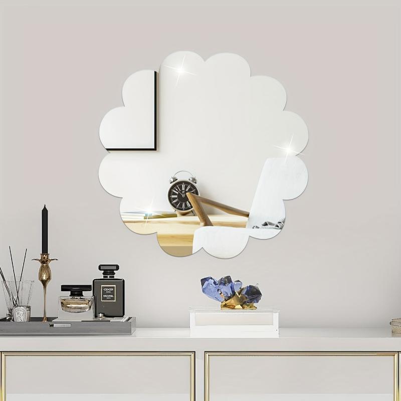 Irregular Mirror Wall Sticker Adhesive Decorative Mirror for Home Decor
