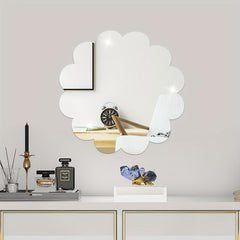 Irregular Mirror Wall Sticker Adhesive Decorative Mirror for Home Decor
