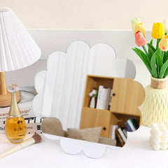 Irregular Mirror Wall Sticker Adhesive Decorative Mirror for Home Decor
