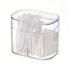 Transparent Cosmetic Storage Box with Lid Multifunctional Dustproof Makeup Org