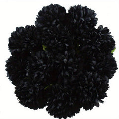 6pcs Artificial Chrysanthemum Ball Flowers for Home Wedding Decoration