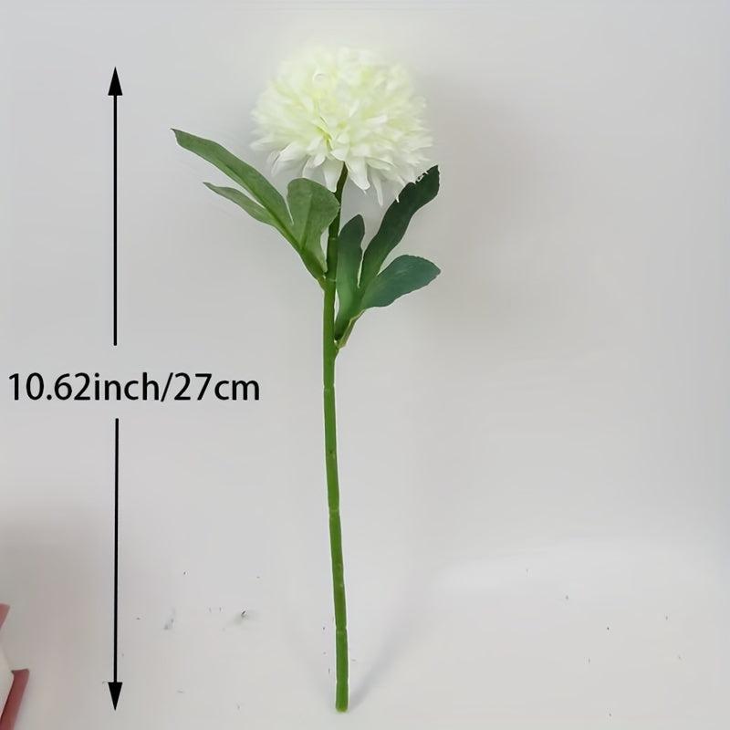 6pcs Artificial Chrysanthemum Ball Flowers for Home Wedding Decoration