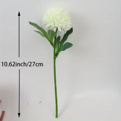 6pcs Artificial Chrysanthemum Ball Flowers for Home Wedding Decoration