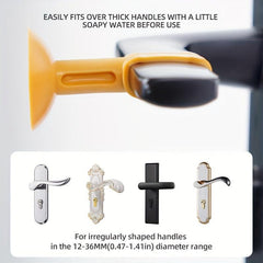 4pcs Anti Collision Silicone Door Stopper with Suction Cups