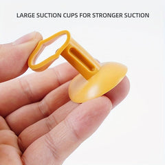 4pcs Anti Collision Silicone Door Stopper with Suction Cups