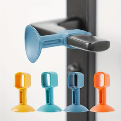 4pcs Anti Collision Silicone Door Stopper with Suction Cups