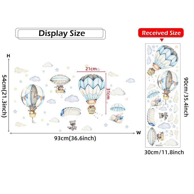 Animal Room Wall Stickers Self-adhesive Waterproof Decoration