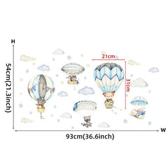 Animal Room Wall Stickers Self-adhesive Waterproof Decoration