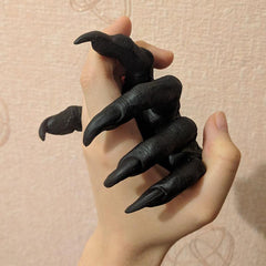 Gothic Witch's Hand Statue Resin Ornament for Home Decor