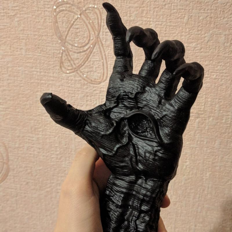 Gothic Witch's Hand Statue Resin Ornament for Home Decor