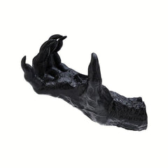 Gothic Witch's Hand Statue Resin Ornament for Home Decor