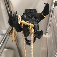 Gothic Witch's Hand Statue Resin Ornament for Home Decor