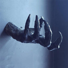 Gothic Witch's Hand Statue Resin Ornament for Home Decor