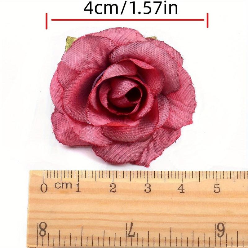 10pcs Artificial Flower Heads Fake Wedding Flower Realistic DIY Craft Bouquet