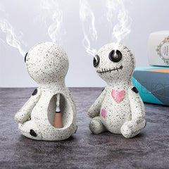 Cone Incense Burner Doll Incense Holder for Home Decoration