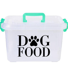 Dog Food Decal Removable Vinyl Art Sticker